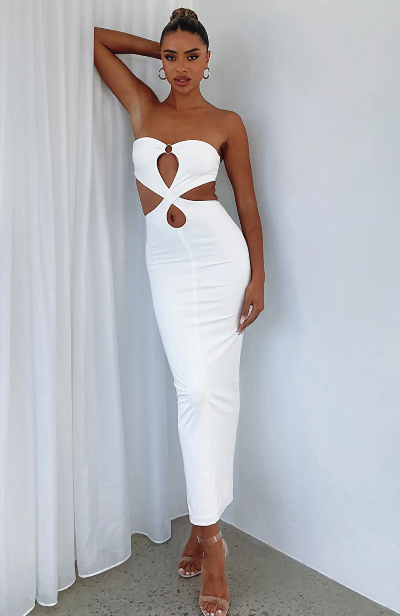 Formal Dresses | White Fox Boutique Give Me Space Maxi Dress white