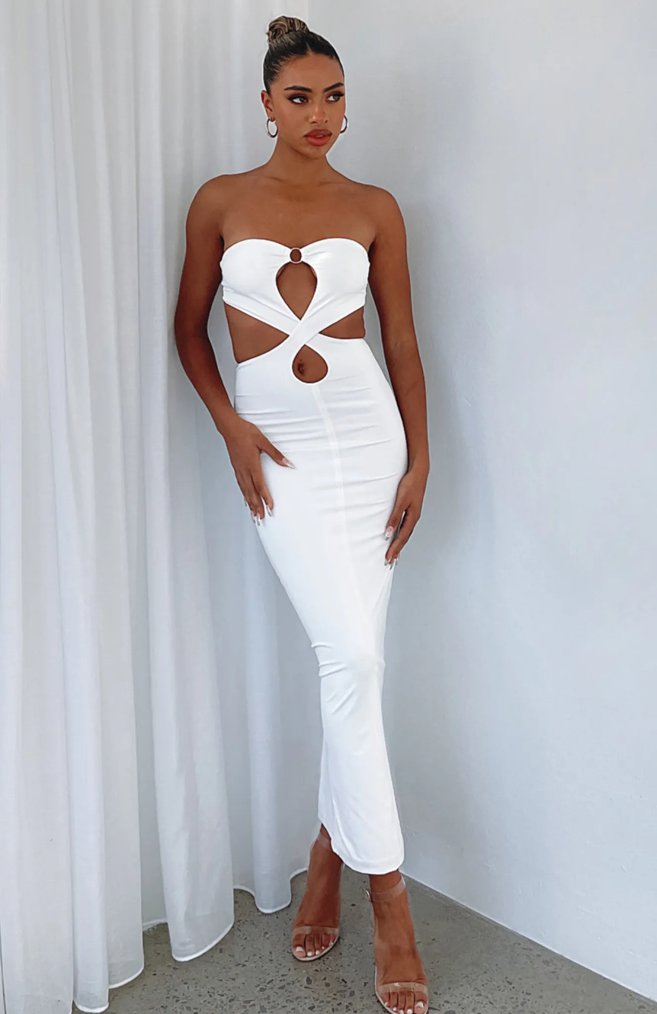 Formal Dresses | White Fox Boutique Give Me Space Maxi Dress white