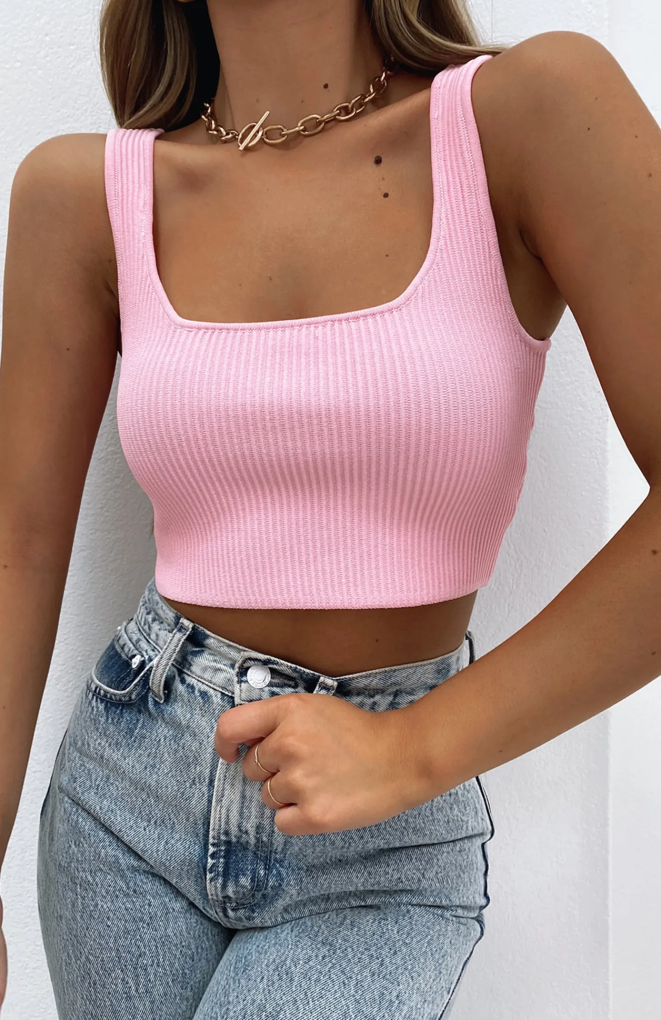 Shirts & Blouses | White Fox Boutique Give Notice Crop pink