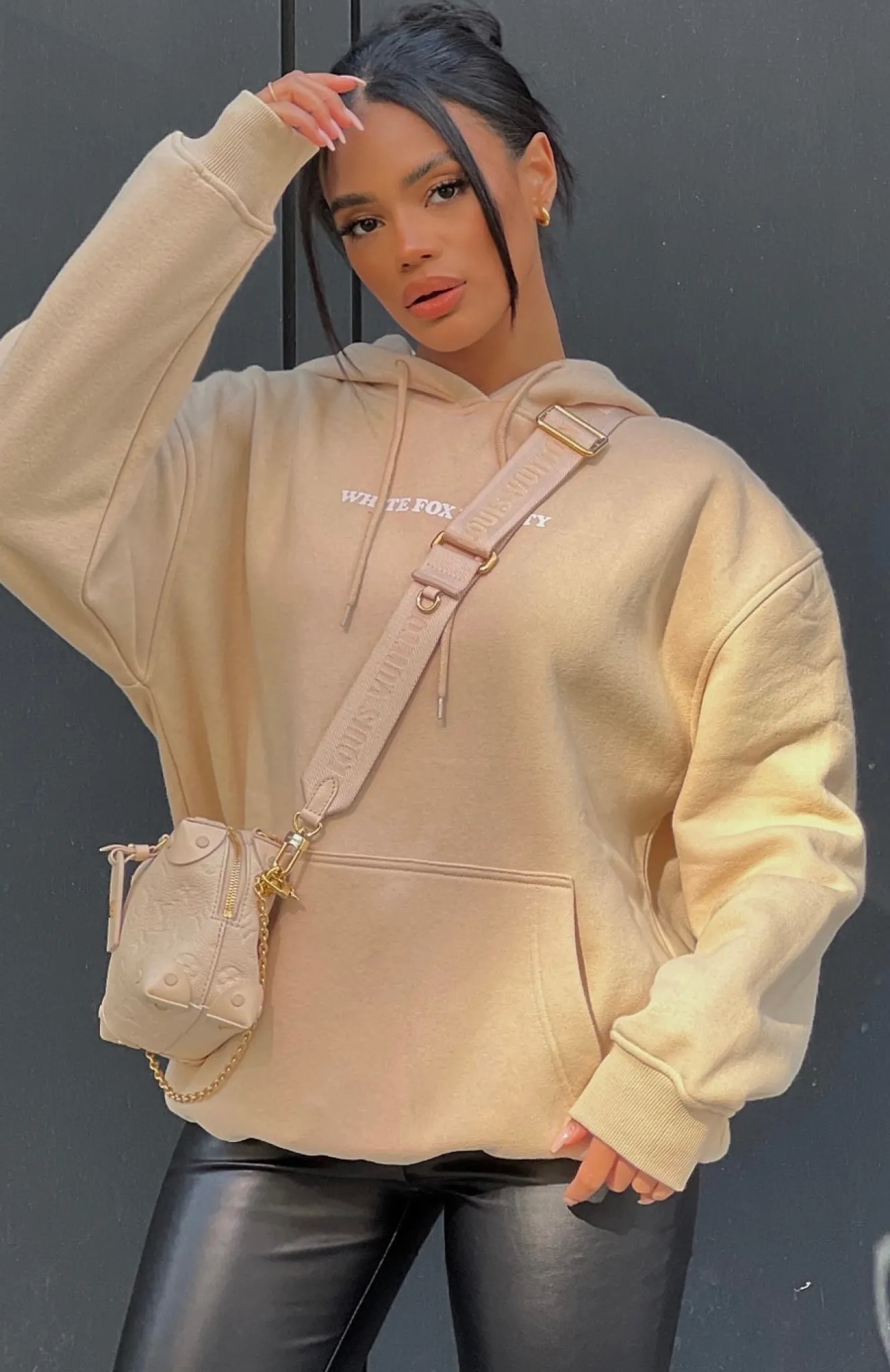 Jackets & Blazers | White Fox Boutique Go Bold Hoodie Sand nude