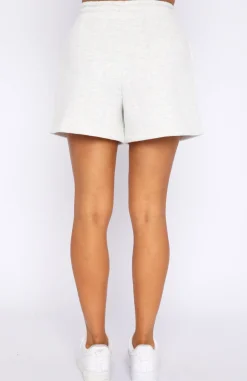 Shorts | White Fox Boutique Go For It Lounge Shorts Marle grey