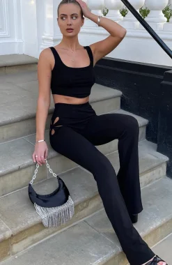 Pants | White Fox Boutique Going Fast Pants black