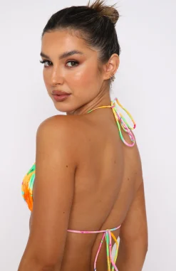 Bikini Tops | White Fox Boutique Golden Hour Bikini Top Floral Pop multi