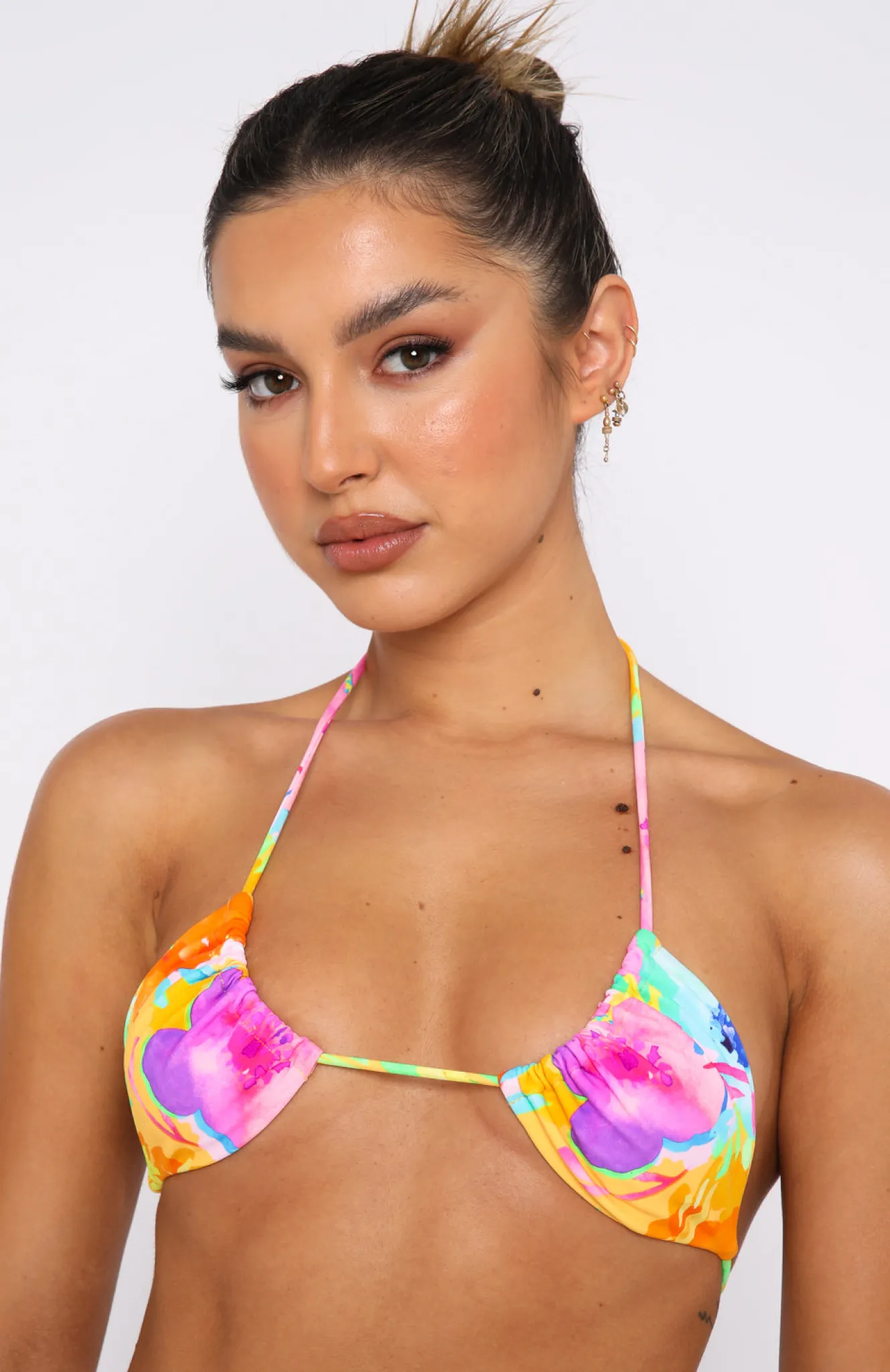 Bikini Tops | White Fox Boutique Golden Hour Bikini Top Floral Pop multi