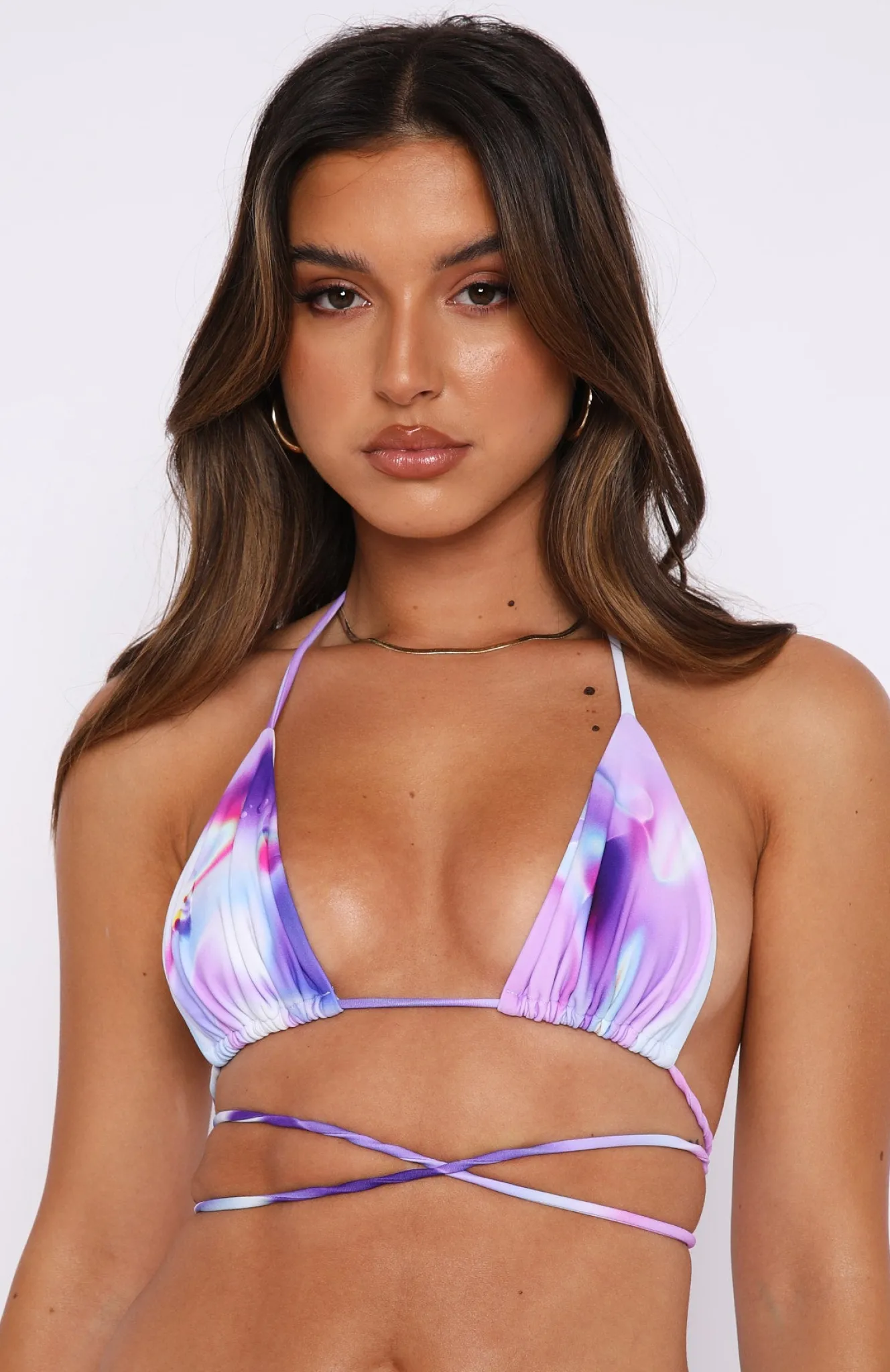 Bikini Tops | White Fox Boutique Golden Hour Bikini Top Orb purple