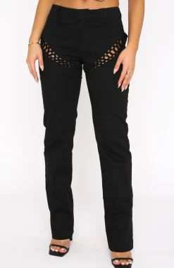 Pants | White Fox Boutique Good Intentions Cargo Pants black