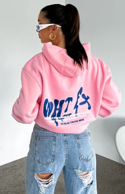 Jackets & Blazers | White Fox Boutique Happy Place Hoodie pink
