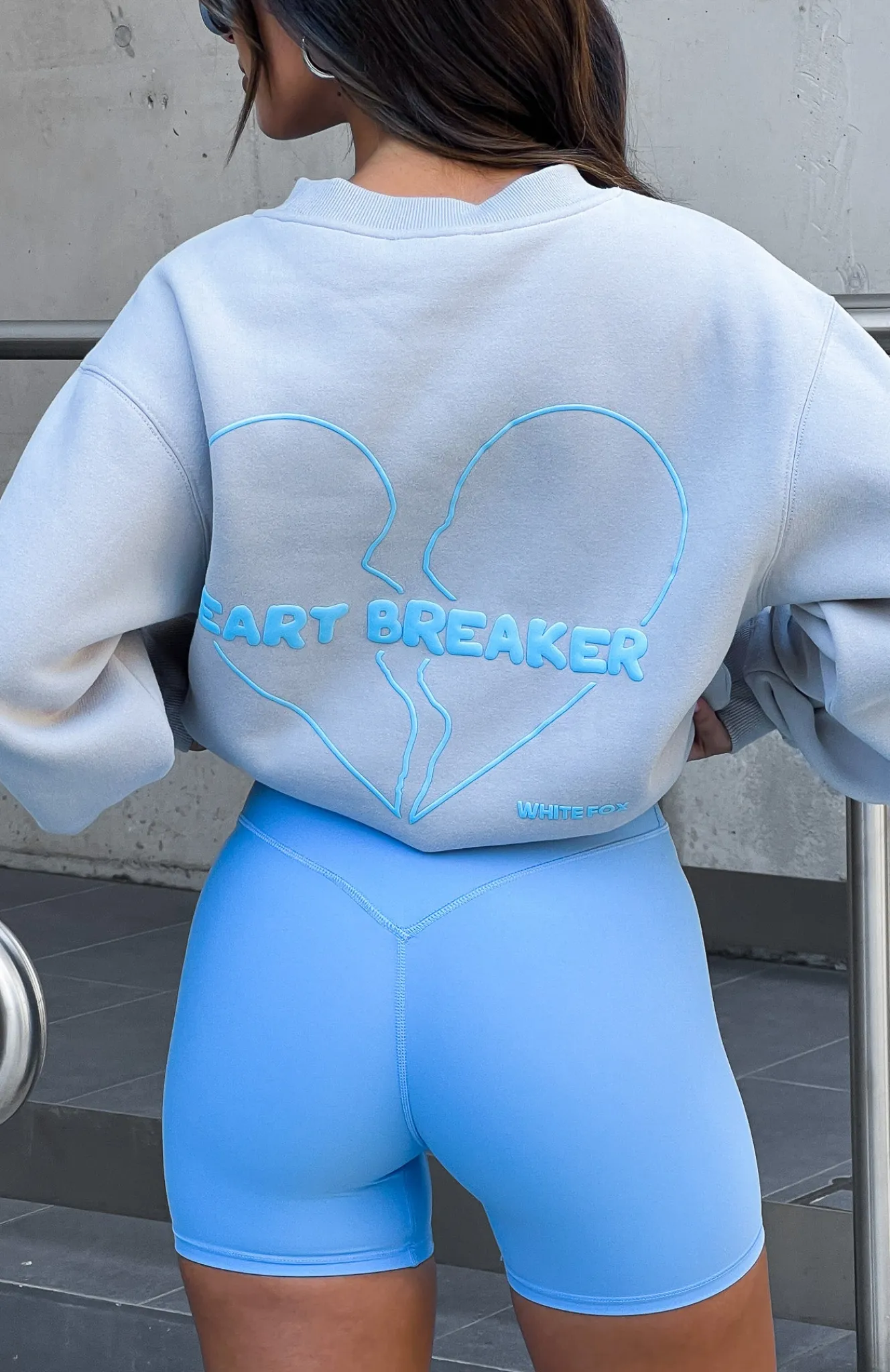 Jackets & Blazers | White Fox Boutique Heartbreak Oversized Sweater Lunar grey