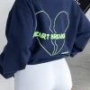 Jackets & Blazers | White Fox Boutique Heartbreak Oversized Sweater Navy blue