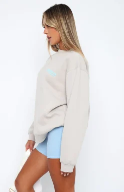 Jackets & Blazers | White Fox Boutique Heartbreak Oversized Sweater Lunar grey