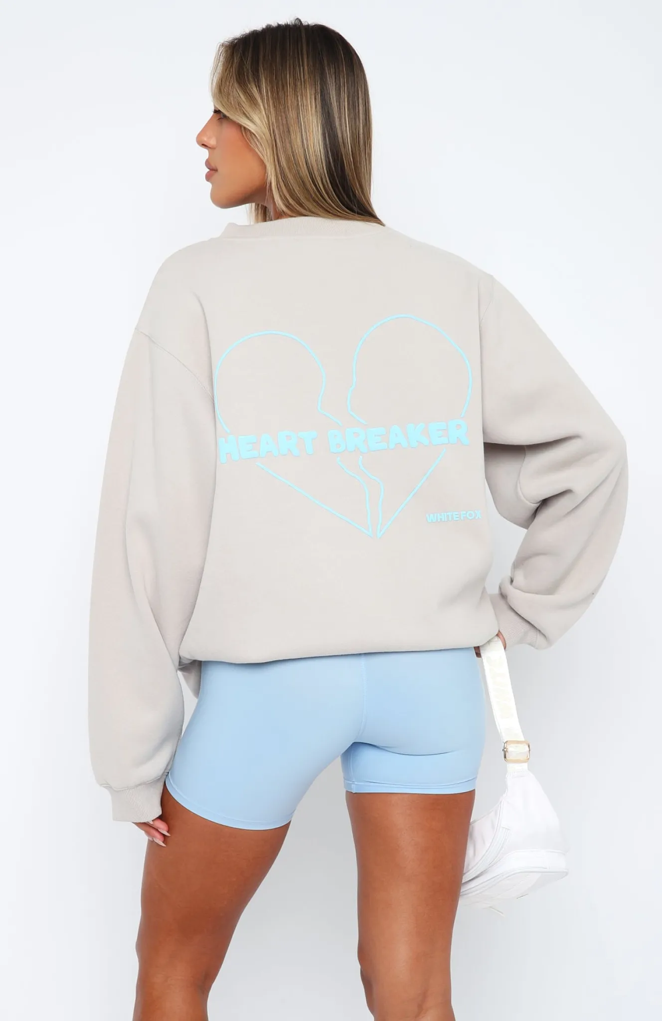 Jackets & Blazers | White Fox Boutique Heartbreak Oversized Sweater Lunar grey