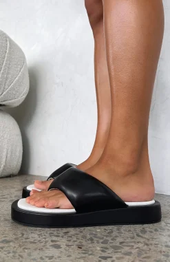 Slides | White Fox Boutique Henrietta Slides black