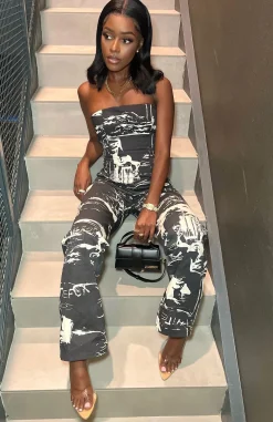 Pants | White Fox Boutique Here To Stay Pants Dice black