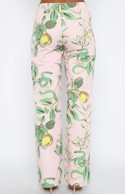 Pants | White Fox Boutique Here To Stay Pants Serpent pink