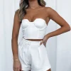 Shorts | White Fox Boutique Hey Vacay Shorts white