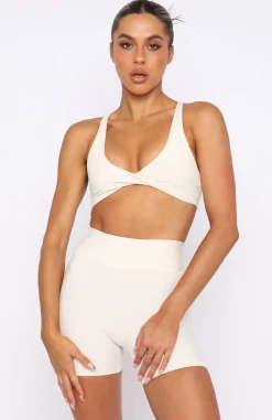 Sports Bras & Crops | White Fox Boutique High Definition Sports Bra Stone nude