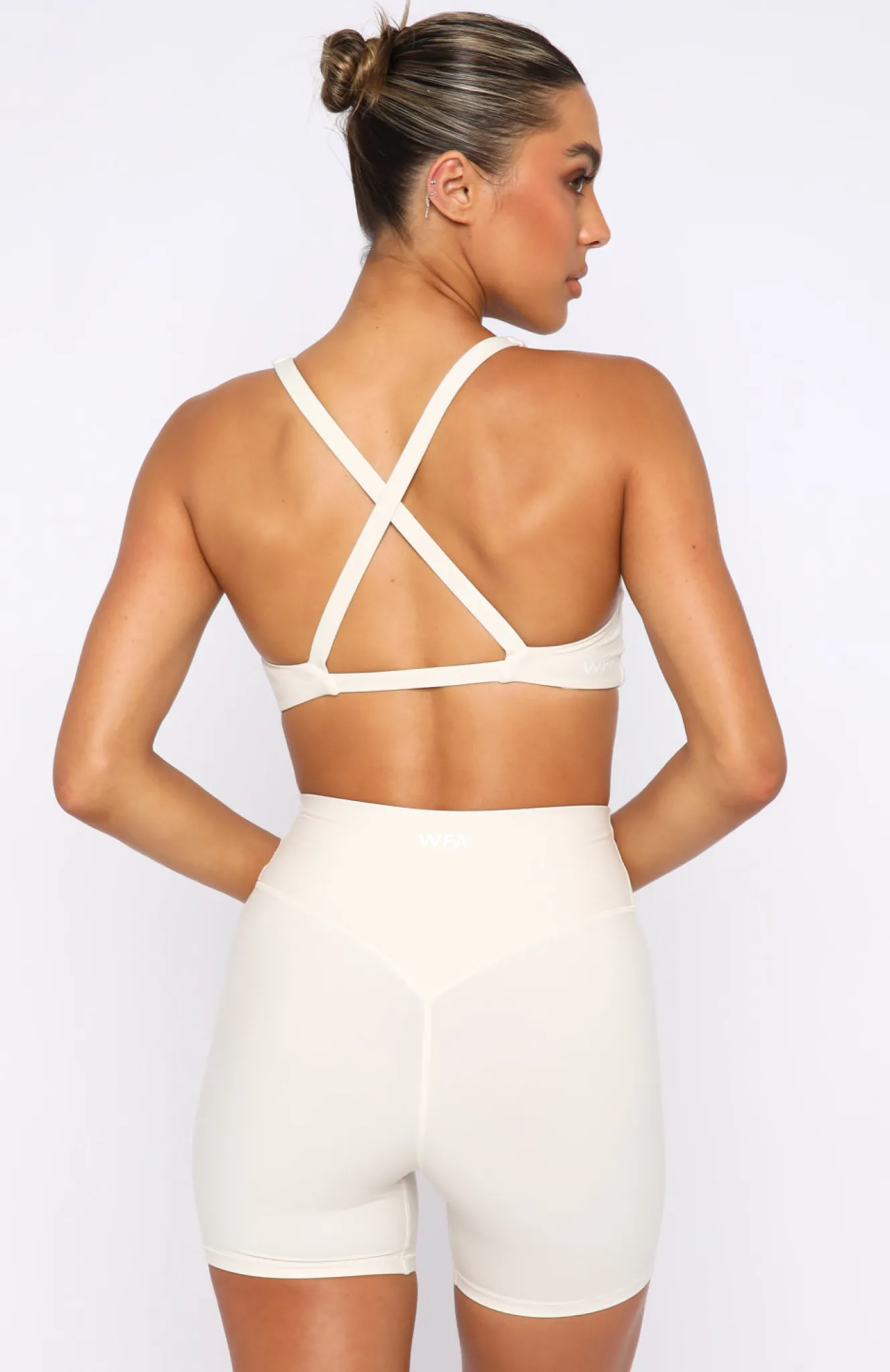 Sports Bras & Crops | White Fox Boutique High Definition Sports Bra Stone nude