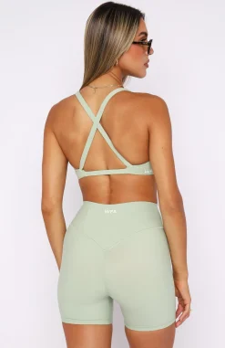 Sports Bras & Crops | White Fox Boutique High Definition Sports Bra Sage green