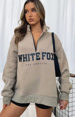Jackets & Blazers | White Fox Boutique High Standard Zip Front Sweater Mocha brown