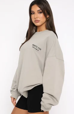 Jackets & Blazers | White Fox Boutique High Status Sweater Mushroom grey