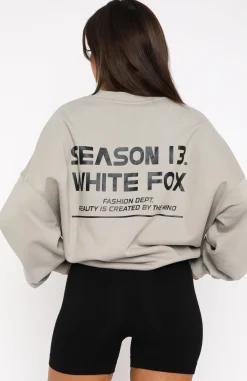 Jackets & Blazers | White Fox Boutique High Status Sweater Mushroom grey