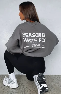 Jackets & Blazers | White Fox Boutique High Status Sweater Slate grey