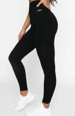 Leggings | White Fox Boutique High Waisted Core Training Leggings black