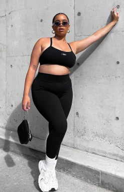 Leggings | White Fox Boutique High Waisted Core Training Leggings black