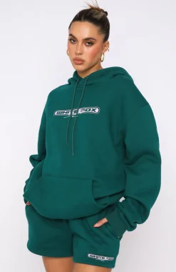 Jackets & Blazers | White Fox Boutique Impress Me Hoodie green