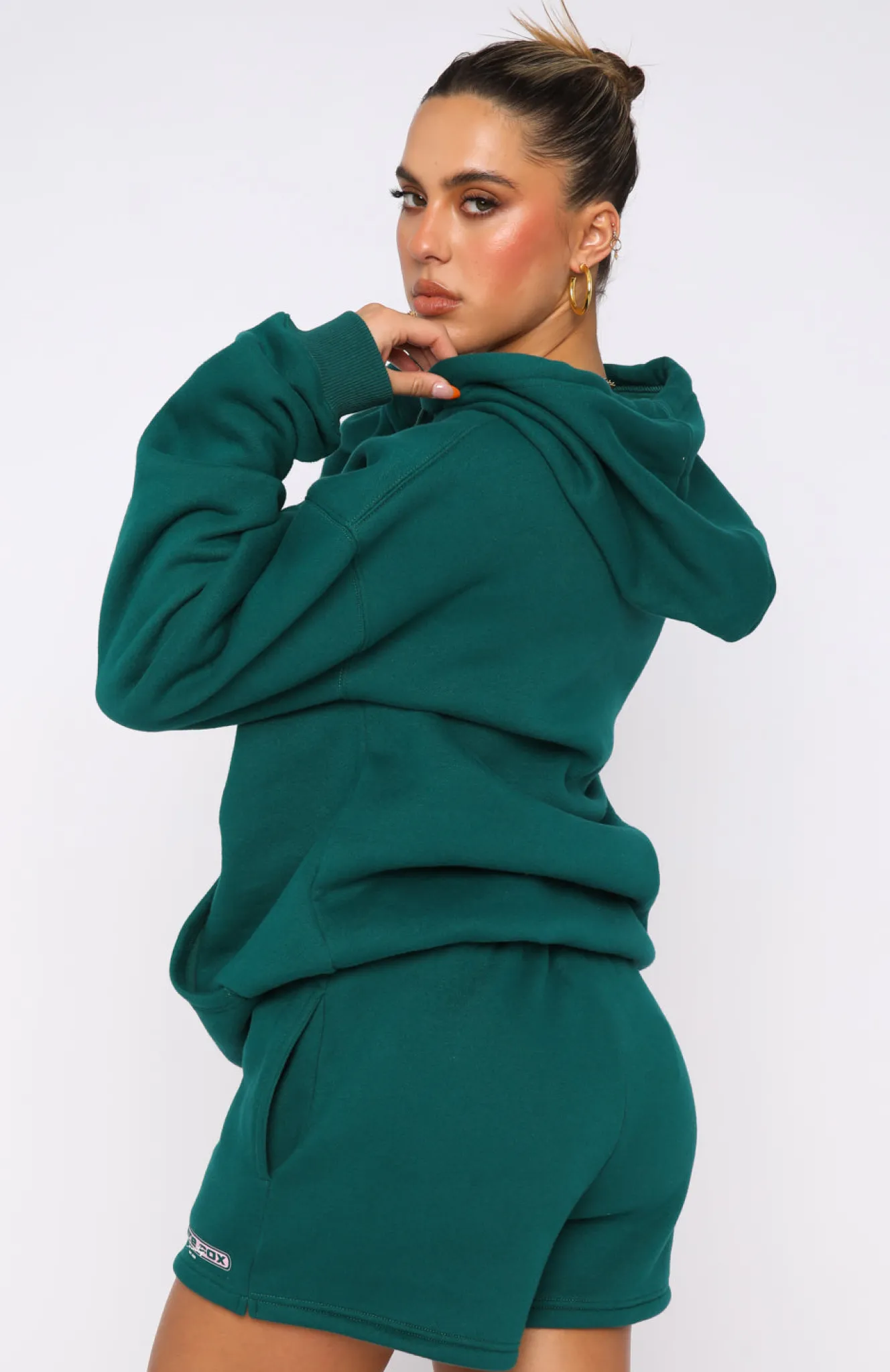 Jackets & Blazers | White Fox Boutique Impress Me Hoodie green