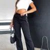 Sweatpants | White Fox Boutique In Another Life Sweatpants black