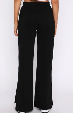 Sweatpants | White Fox Boutique In Another Life Sweatpants black