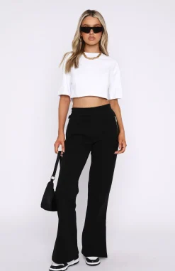 Sweatpants | White Fox Boutique In Another Life Sweatpants black