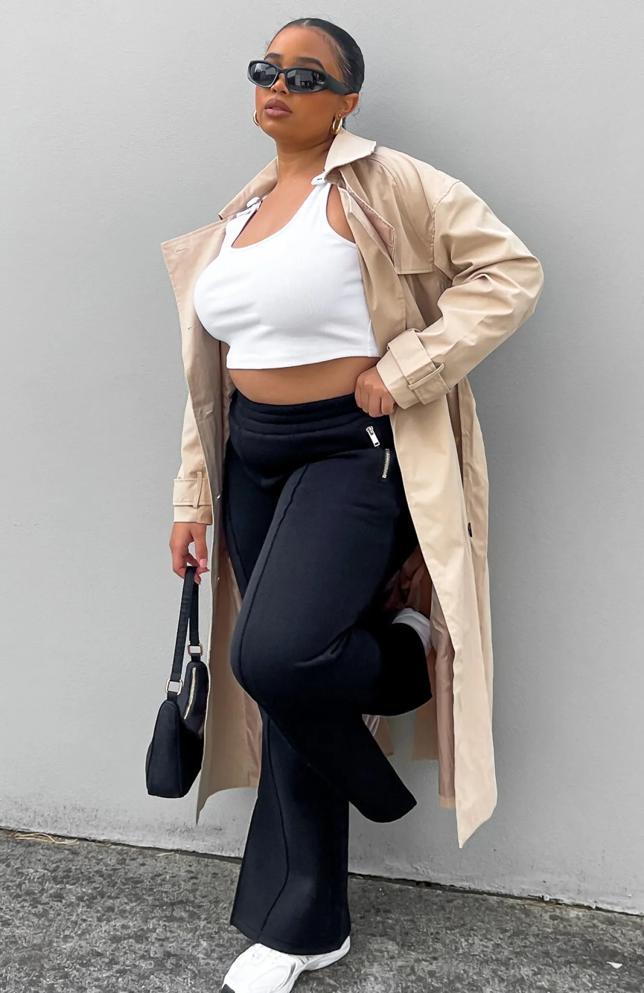 Sweatpants | White Fox Boutique In Another Life Sweatpants black