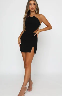 Restocked | White Fox Boutique In Focus Mini Skirt black