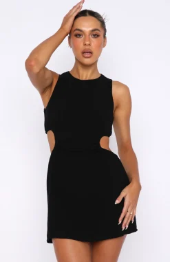 Restocked | White Fox Boutique In The Bag Mini Dress black