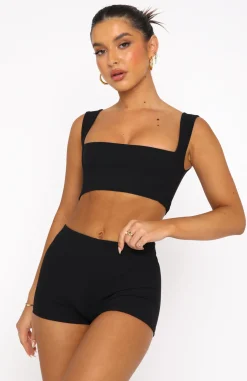 Shirts & Blouses | White Fox Boutique In The Mix Crop black