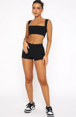 Shirts & Blouses | White Fox Boutique In The Mix Crop black