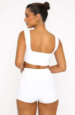 Shirts & Blouses | White Fox Boutique In The Mix Crop white