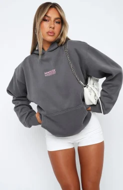 Jackets & Blazers | White Fox Boutique In Transit Oversized Hoodie Volcanic grey