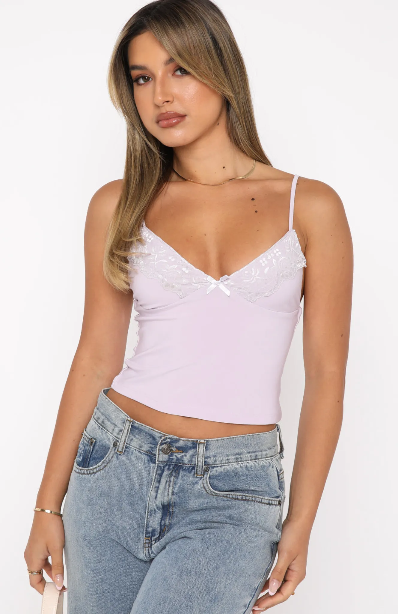 Shirts & Blouses | White Fox Boutique Infatuation Cami Lilac purple