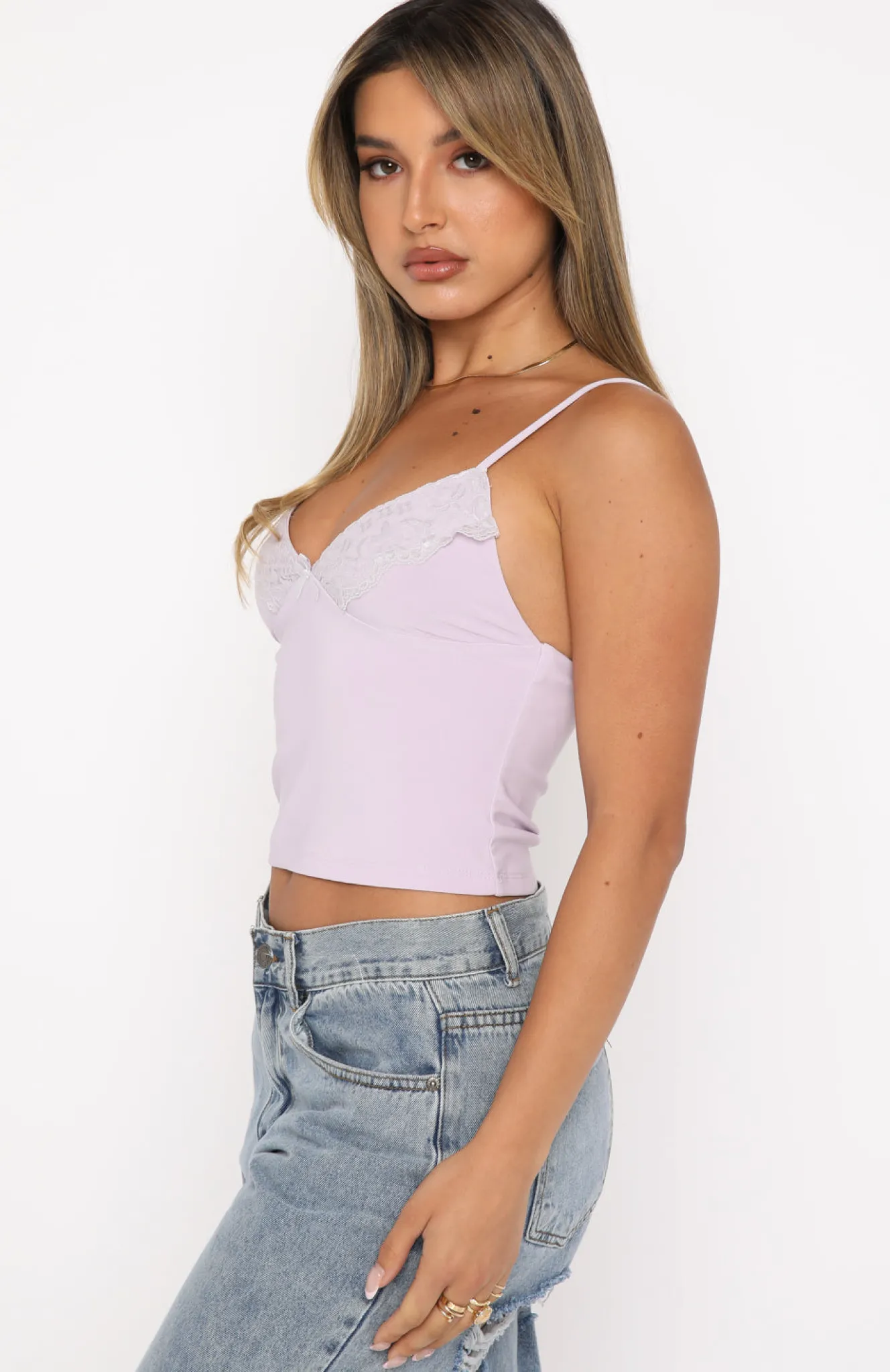 Shirts & Blouses | White Fox Boutique Infatuation Cami Lilac purple