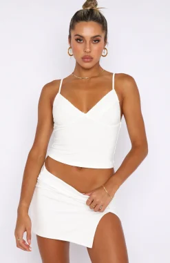 Shirts & Blouses | White Fox Boutique Infatuation Cami white