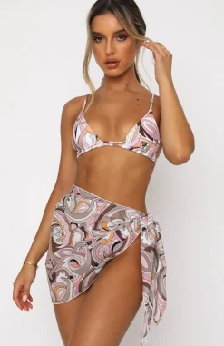 Headwear | White Fox Boutique Island Breeze Sarong Geo Print multi
