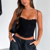 Shirts & Blouses | White Fox Boutique It Doesn't Matter Bustier black