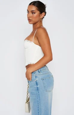 Shirts & Blouses | White Fox Boutique It Doesn't Matter Bustier white