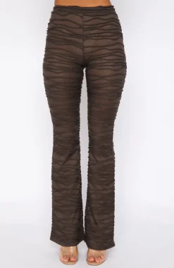 Pants | White Fox Boutique It's Settled Pants Chocolate brown