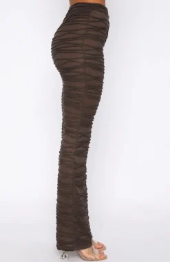 Pants | White Fox Boutique It's Settled Pants Chocolate brown