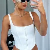 Shirts & Blouses | White Fox Boutique It's You Crop white