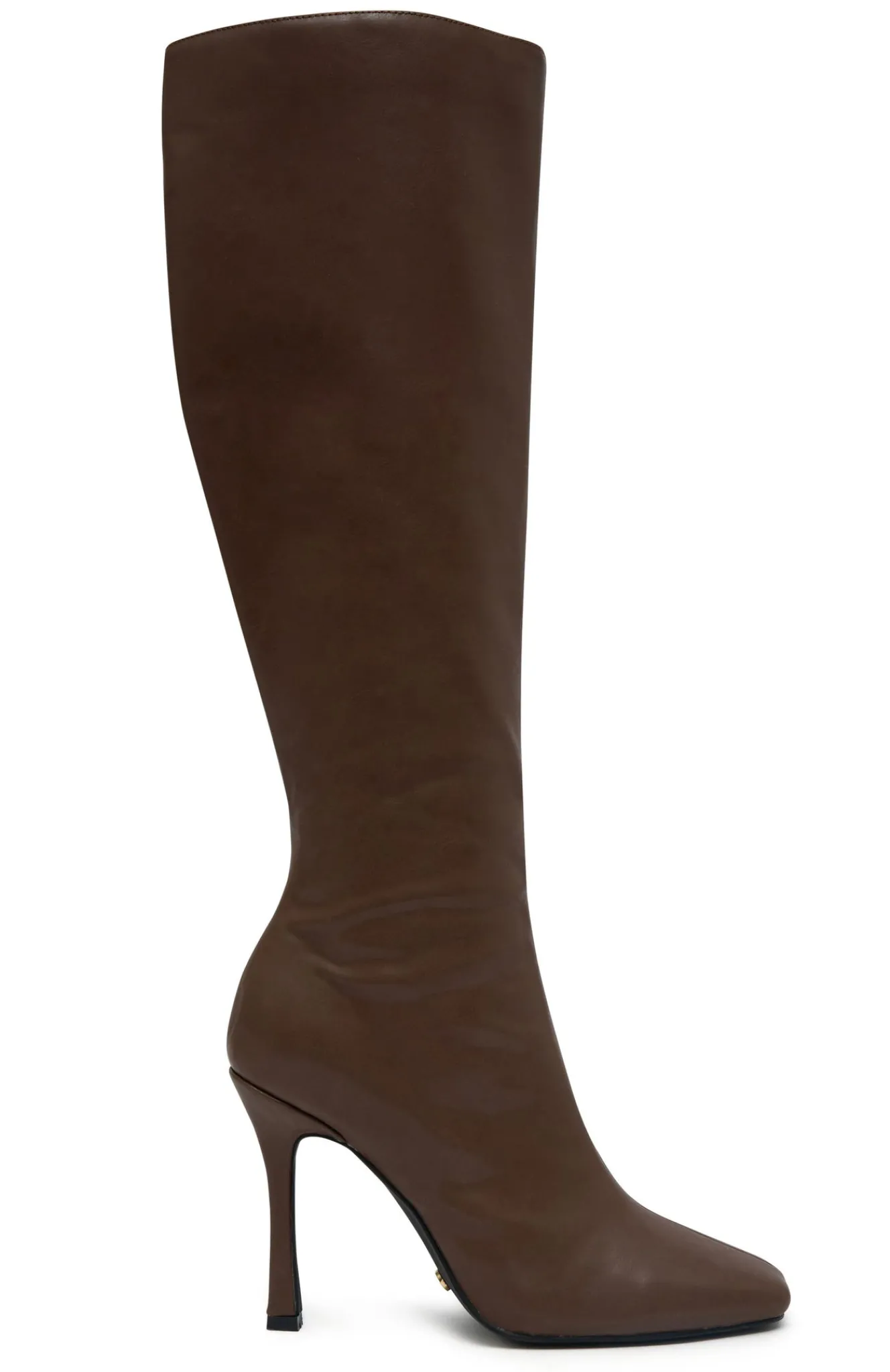 Boots | White Fox Boutique Jax Knee High Boots Chocolate PU brown